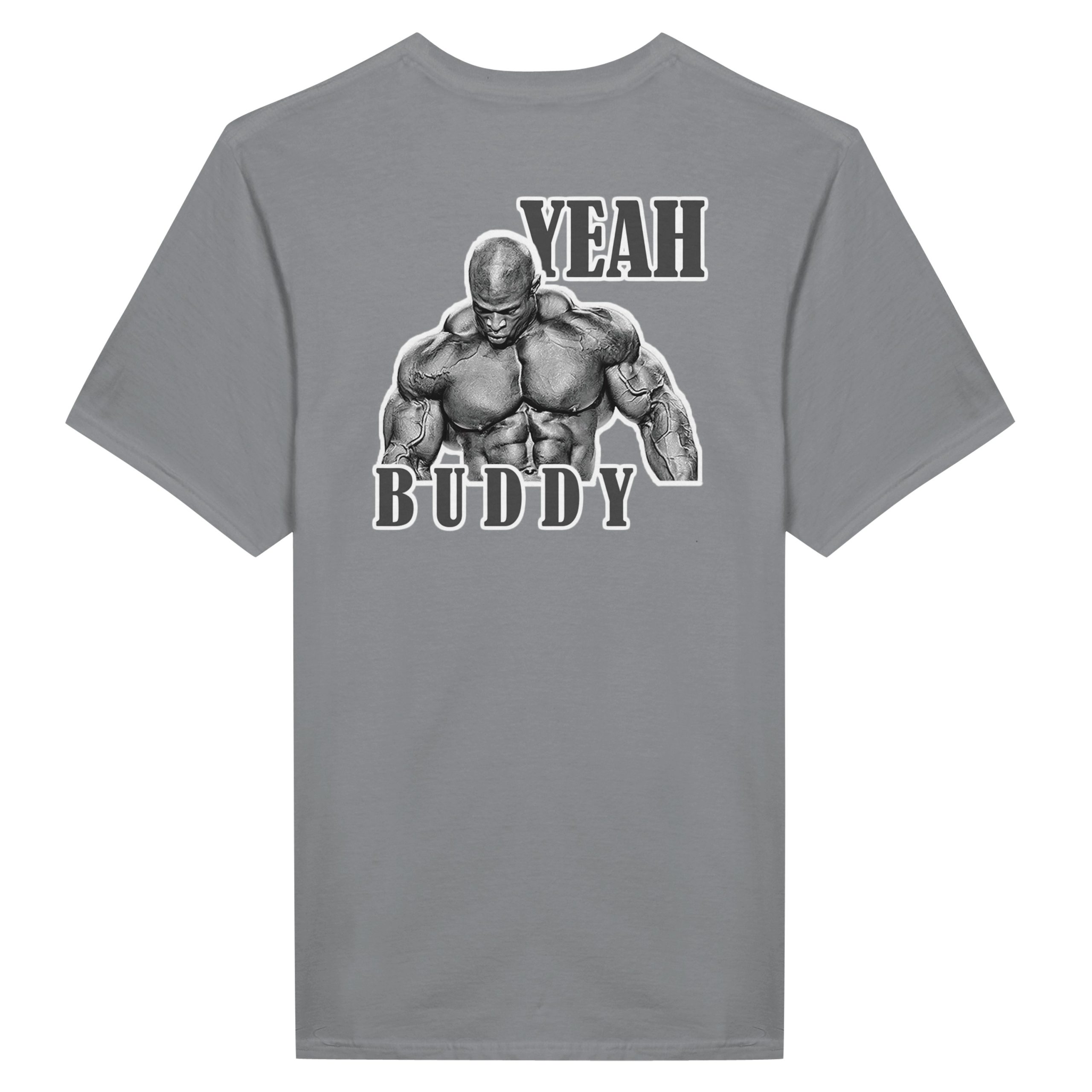 Ronnie Coleman Yeah Buddy T-Shirt, Lightweight Baby Gym Tee, 1964 Powerlifter Gift - Image 3