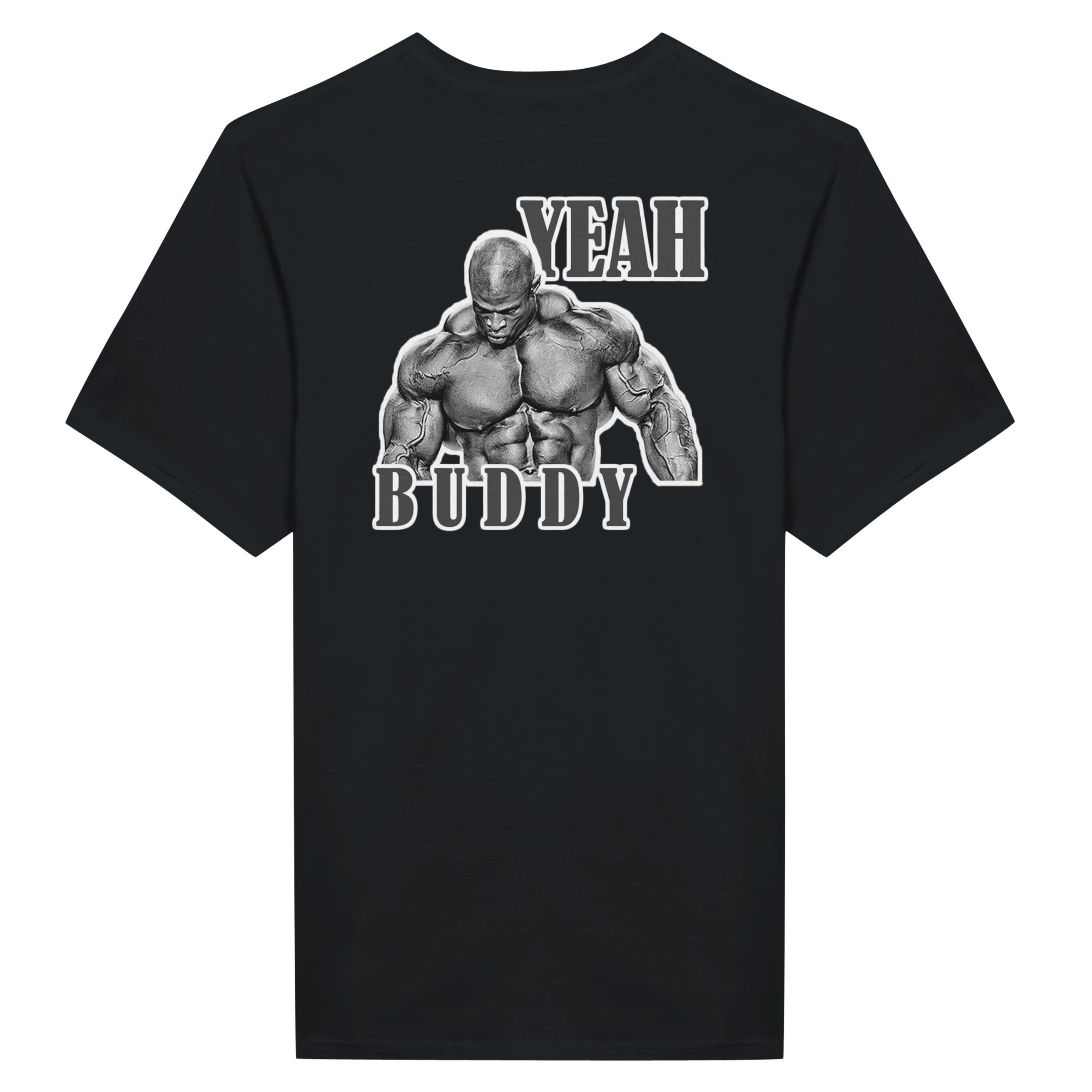 Ronnie Coleman Yeah Buddy T-Shirt, Lightweight Baby Gym Tee, 1964 Powerlifter Gift - Image 4